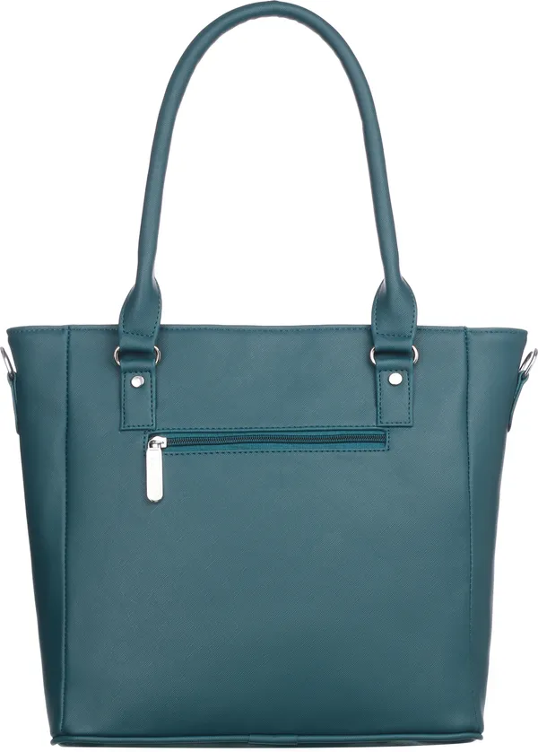 Blue_Pu_Shoulder_Bag_For_Women