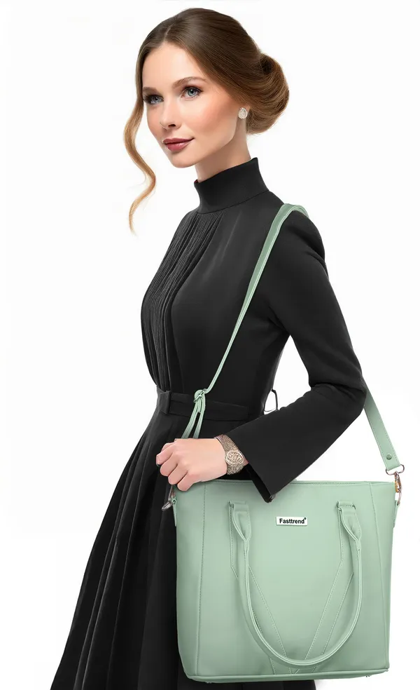 Green_Pu_Shoulder_Bag__For_Women