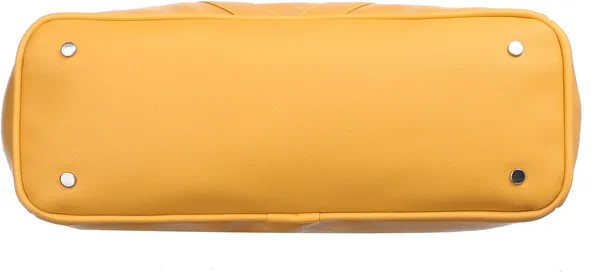 Yellow_Pu_Shoulder_Bag_For_Women