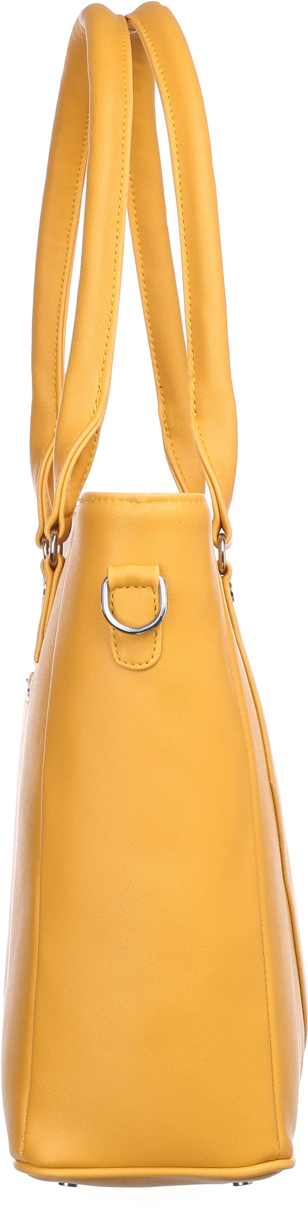 Yellow_Pu_Shoulder_Bag_For_Women