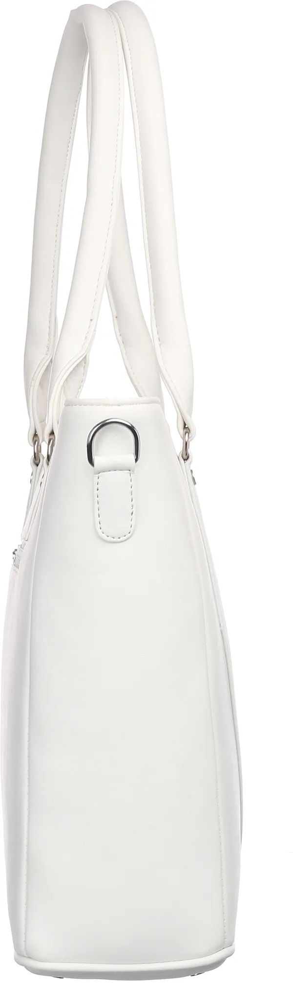 White_Pu_Shoulder_Bag_For_Women