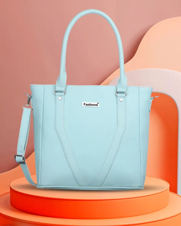Blue_Pu_Shoulder_Bag__For_Women
