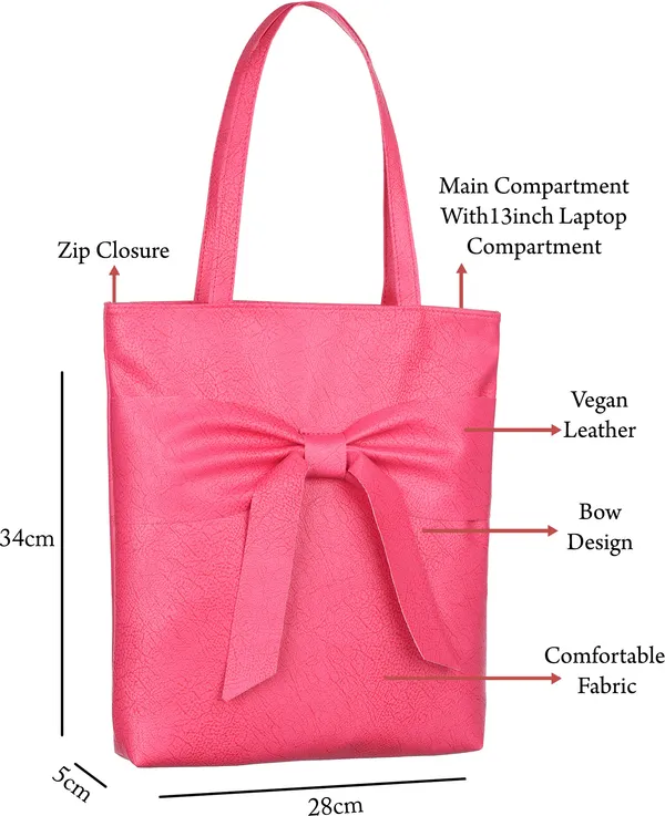 Pink_Pu_Shoulder_Bag__For_Women
