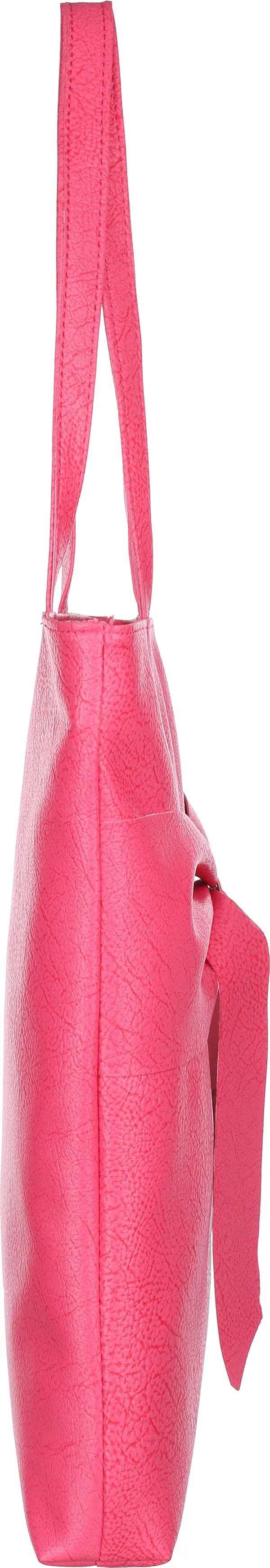 Pink_Pu_Shoulder_Bag__For_Women