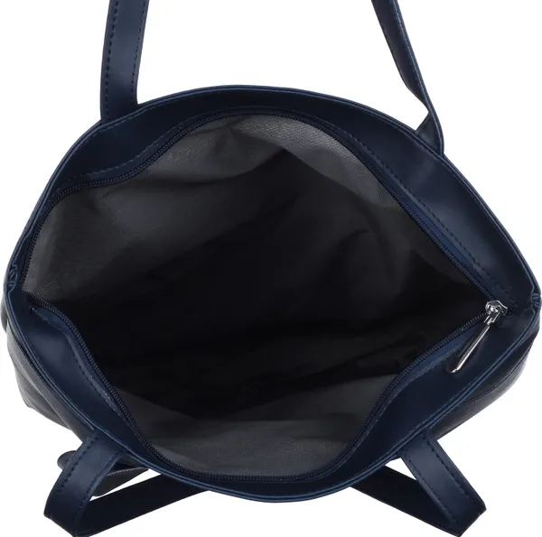 Blue_Pu_Shoulder_Bag__For_Women