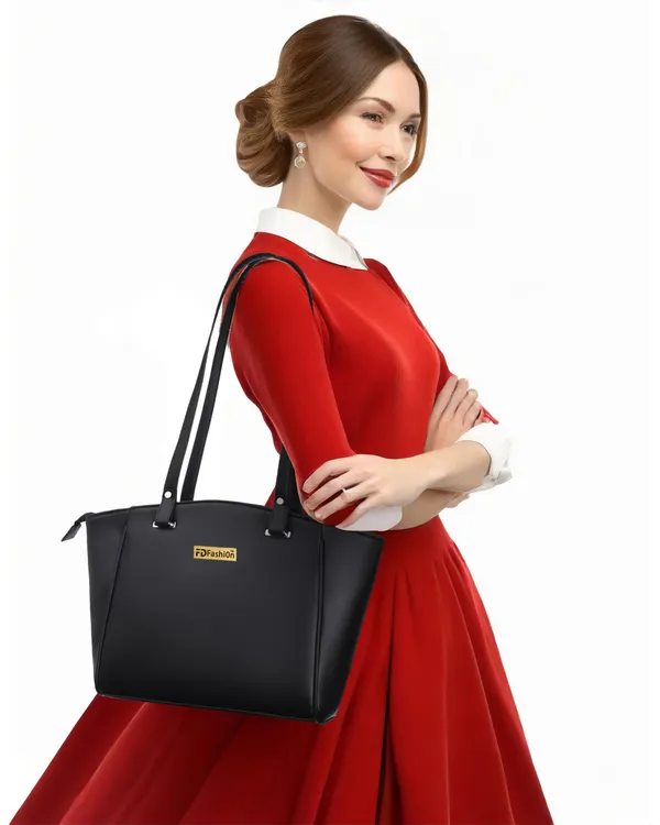 Black_Pu_Shoulder_Bag__For_Women