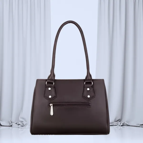 Brown_Artificial_Leather_Shoulder_Bag_For_Women
