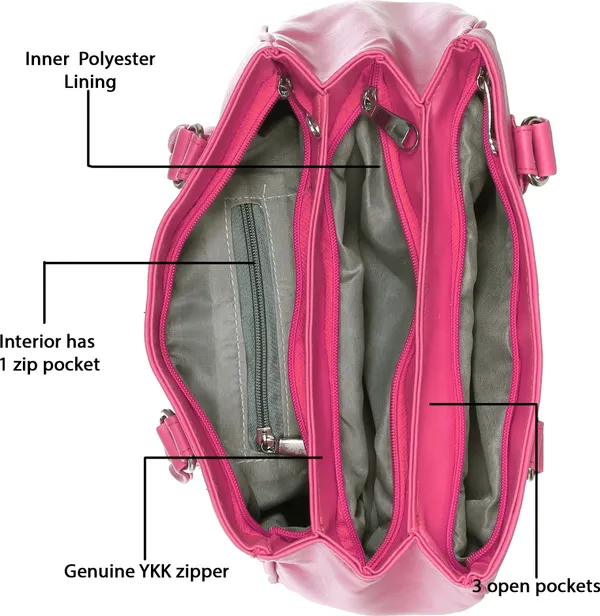 Pink_Pu_Shoulder_Bag_For_Women