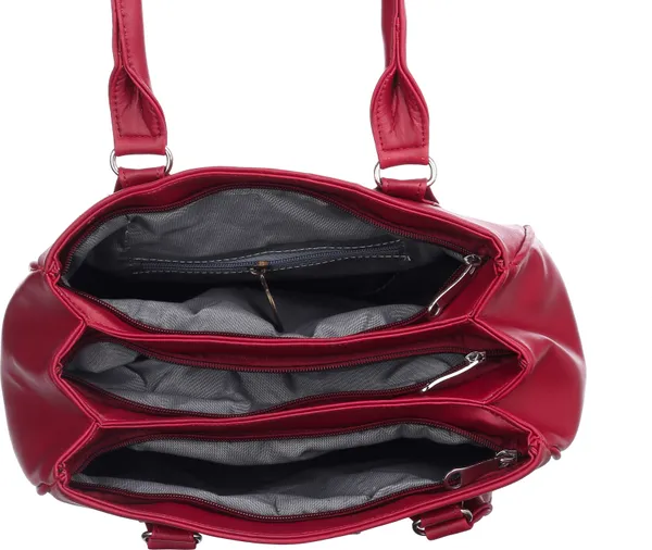 Maroon_Artificial_Leather_Shoulder_Bag__For_Women