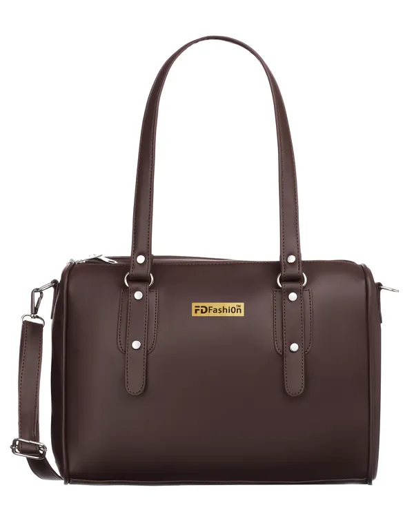 Brown_Pu_Shoulder_Bag_For_Women