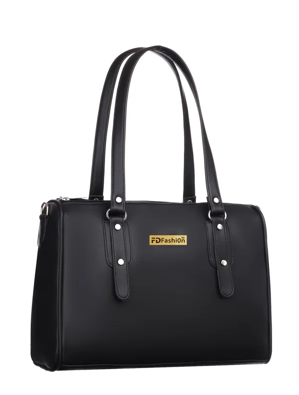 Black_Pu_Shoulder_Bag__For_Women