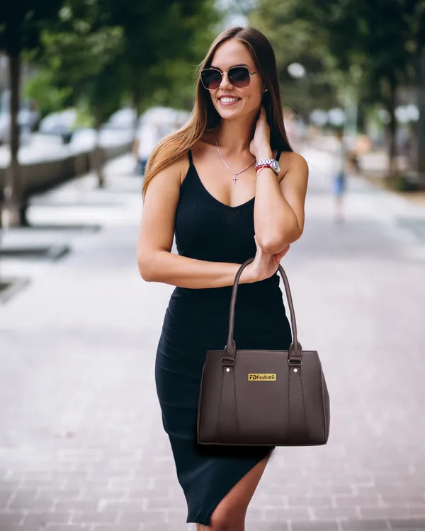 Brown_Pu_Shoulder_Bag_For_Women