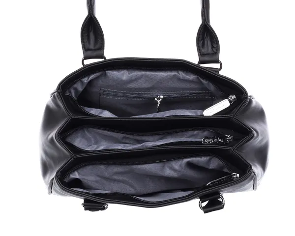 Black_Pu_Shoulder_Bag_For_Women