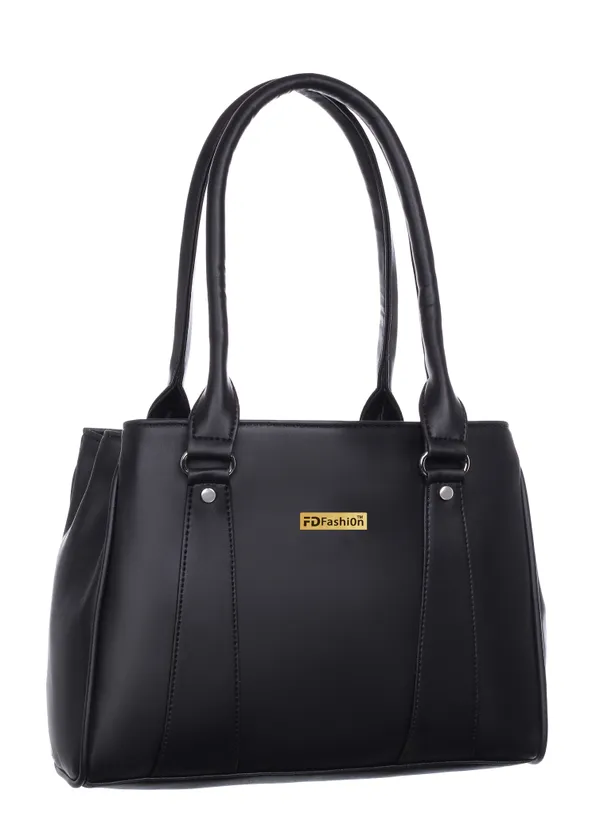Black_Pu_Shoulder_Bag_For_Women