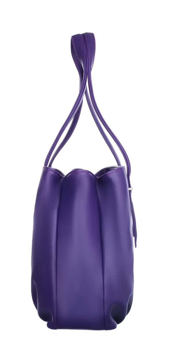 Purple_Artificial_Leather_Shoulder_Bag__For_Women