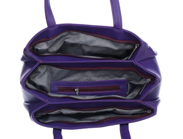 Purple_Artificial_Leather_Shoulder_Bag__For_Women