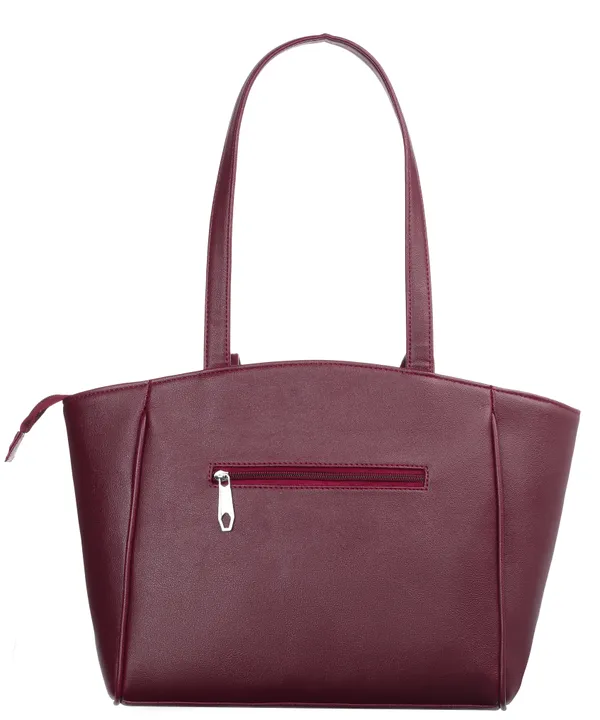 Maroon_Pu_Shoulder_Bag__For_Women