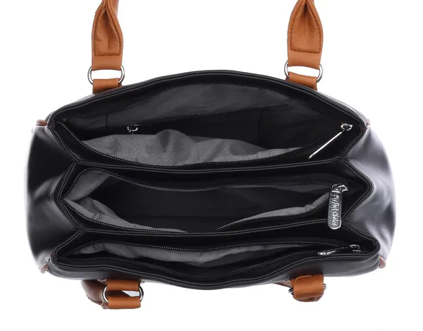Black_&_Tan_Artificial_Leather_Shoulder_Bag__For_Women
