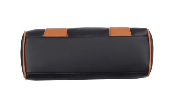 Black_&_Tan_Artificial_Leather_Shoulder_Bag__For_Women