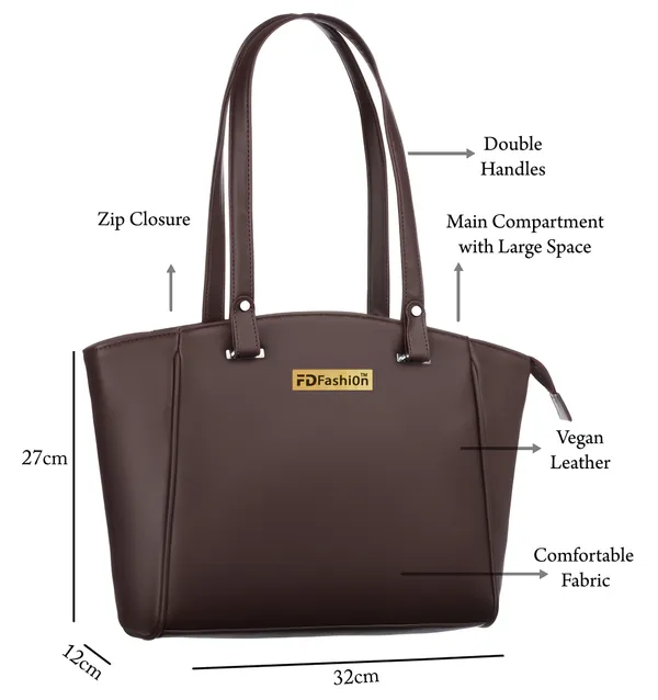 Brown_Pu_Shoulder_Bag__For_Women