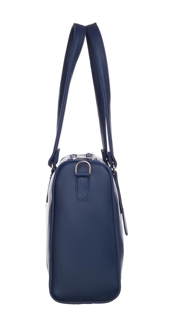 Blue_Pu_Shoulder_Bag_For_Women