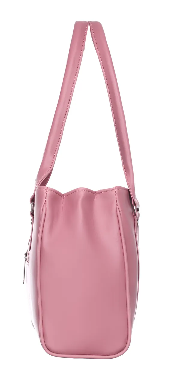 Pink_Pu_Shoulder_Bag_For_Women