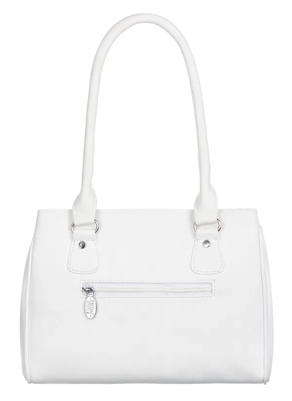 White_Pu_Shoulder_Bag__For_Women