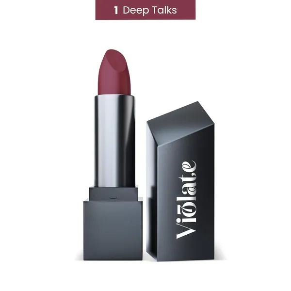 _Matte_Lipstick_Deep_Burgundy_Shade,High-Pigment_Lip_Color_Deep_Talk