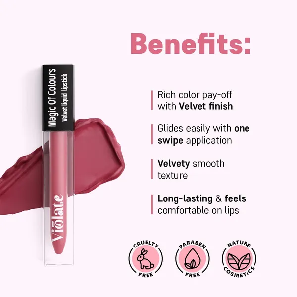 _Velvet_Liquid_Lipstick_Velvet_Smooth,_Non-Sticky,_Hydrating_&_Moisturising,_Waterproof_,_Long_Lasting_Rich_Color,_Non-Drying,_All_Skin_Types,_Soft_Velvet_Finish_Makeup_Gift_Kit_for_Women_&_Girls_(Interview,_5_ml)