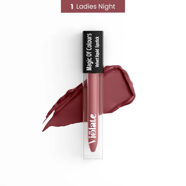 _Velvet_Liquid_Lipstick_Smooth_Long_Lasting_Rich_Color(Ladies_Night,_5_ml)
