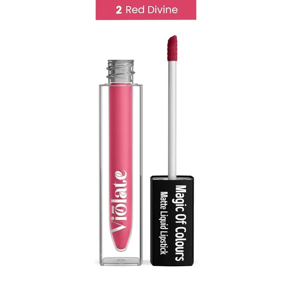 _Liquid_Lipstick_Collection_Matte,_Velvet,_Waterproof_&_Long-Lasting_Pigmented_Lip_Color_Kiss-Proof_Lipsticks_Smudge-Proof,_Bold,_Vegan_Lipsticks_for_Daily_&_Special_Occasions_(Red_Divine,_5_ML_-[1PCS])