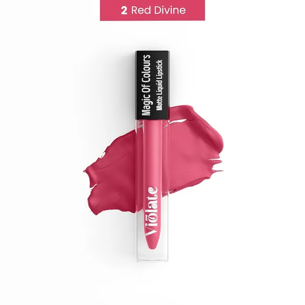 Liquid_Matte_Lipstick_Non_Transfer_12Hrs_Waterproof_Smudge_Proof_Longwear(Red_Divine,_5_ml)
