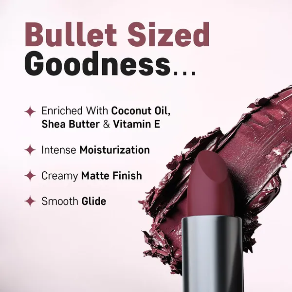 _Velvet_Creamy_Matte_Lipstick_for_women_|_Smooth_Glide_|_One_Swipe_Pigmentation_|_Non-Drying_and_Creamy_Formula_|_Rich_and_Vibrant_Color_(Obessed,_4.2_g_(Pack_of_1))