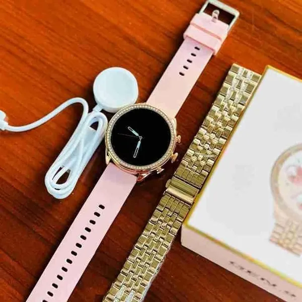 Gen_8_Rose_Gold_Daimond_Edition_Stainless_Steel_Women_Bluetooth_Calling_Gift_Smartwatch
