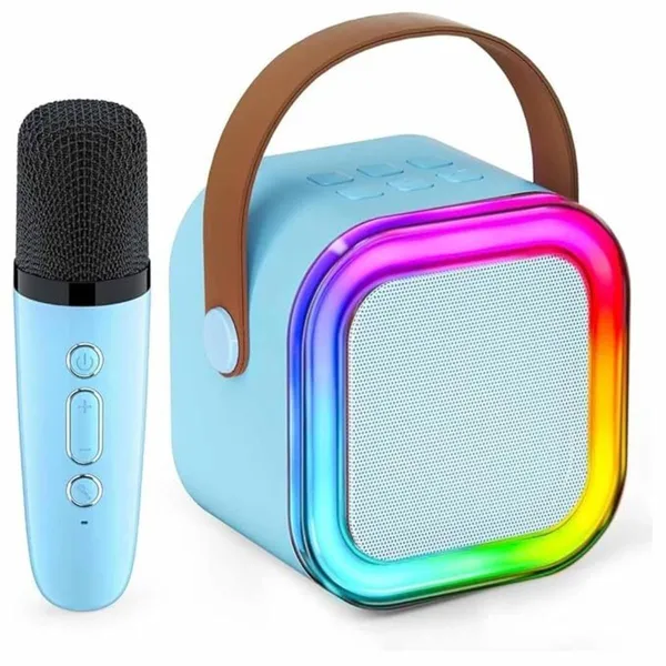 K12_Bluetooth_Speaker_With_Microphone_For_Kids_Wireless_Karaoke_Microphone_For_Toy_Gift_Singing_Party_And_Rgb_Lighting_Beige_1_Mike