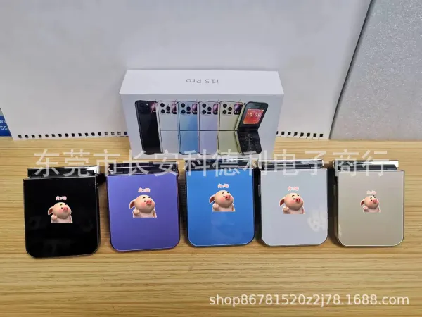 New_I15Pro_Mobile_Phone_Folding_Flip_Button_Foreign_Language_Mobile_Phone_Wholesale_P60Pro_I14_S770_Mobile_Phone