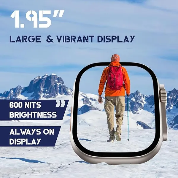 U9_Ultra_Big_2.19_Infinite_Display_Wireless_Charging_Multiple_Dial_Faces_Bluetooth_Calling__Sports_Modes_New_Tech_Smartwatch_Gold_Dial_Orange_Strap
