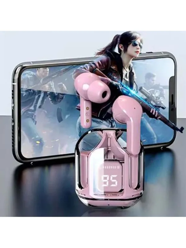 Pink_Longwings_T6_Tws_Earphone_Wireless_Bluetooth_5.3_Headphones_Sport_Acefast_Crystal_Earbuds_Bluetooth_Gaming_Headset__Pink_And_White_True_Wireless