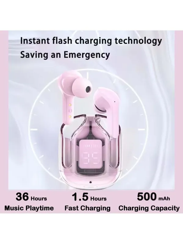 Pink_Longwings_T6_Tws_Earphone_Wireless_Bluetooth_5.3_Headphones_Sport_Acefast_Crystal_Earbuds_Bluetooth_Gaming_Headset__Pink_And_White_True_Wireless