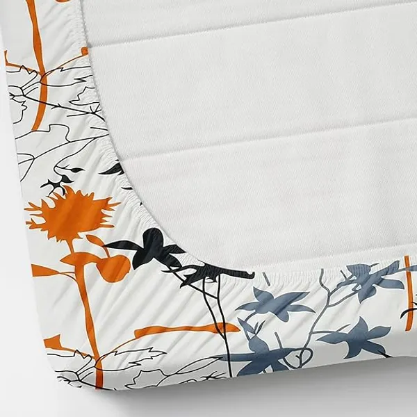 LOYREX_Multicolor_220_Tc_Cotton_King_Printed_Fitted_Elastic_Bedsheet_With_2_Pillow_Cover