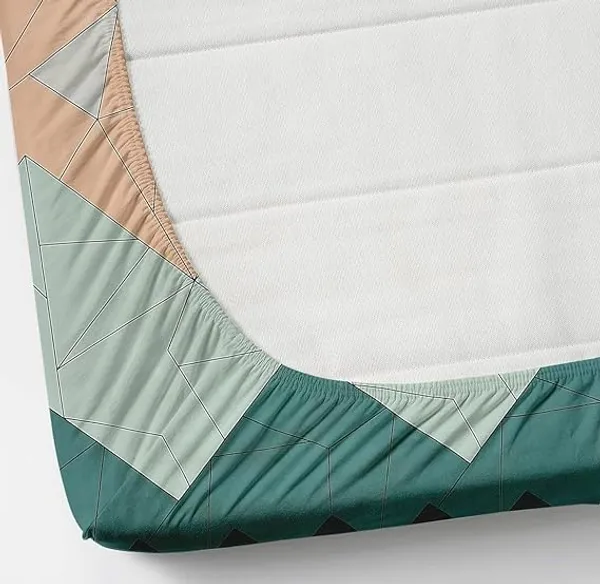 LOYREX_White_350_TC_Elastic_Fitted_Bedsheet__With_2_Frill_Pillow_Covers_|_Heavy_Cotton_Feel_King_Size_Bedsheet