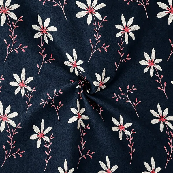 Loyrex_Woolen_King_Fitted_(Elastic)_320_TC_Abstract_Bedsheet_