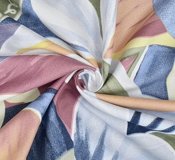 Multicolor_220_Tc_Cotton_Double_King_Queen_Printed_Fitted_Elastic_Bedsheet_With_2_Pillow_Cover