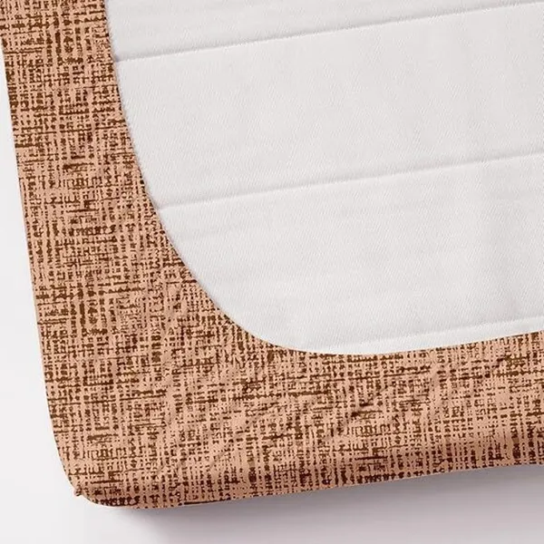 Brown_344_Tc_Cotton_Microfiber_Double_Self_Design_Fitted_Elastic_Bedsheet_With_2_Pillow_Cover