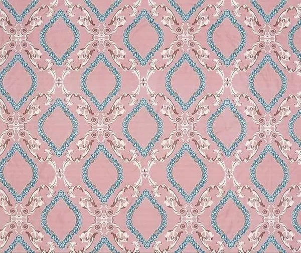 Pink_350_Tc_Cotton_Microfiber_King_Striped_Fitted_Elastic_Bedsheet_With_2_Pillow_Cover