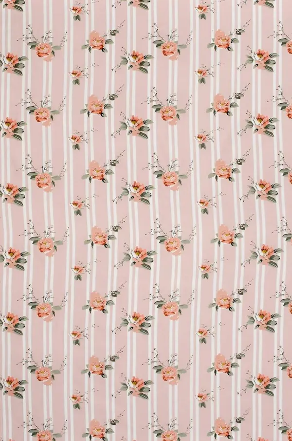 Pink_350_Tc_Cotton_Microfiber_King_Striped_Fitted_Elastic_Bedsheet_With_2_Pillow_Cover