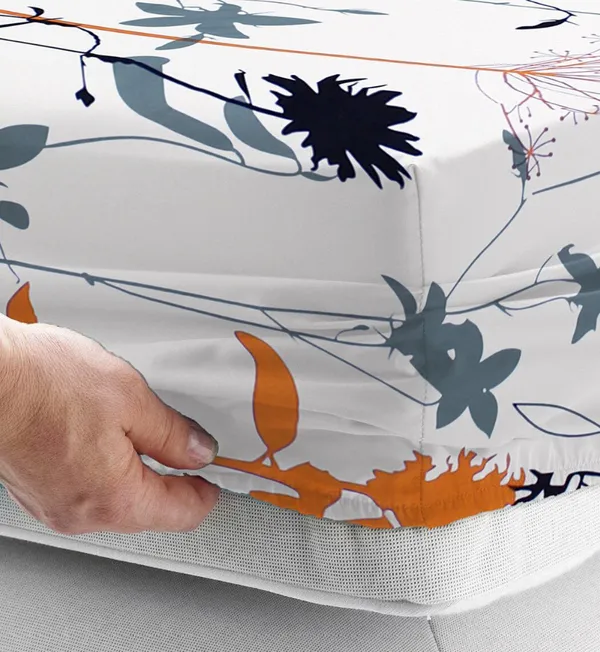LOYREX_Multicolor_220_Tc_Cotton_King_Printed_Fitted_Elastic_Bedsheet_With_2_Pillow_Cover