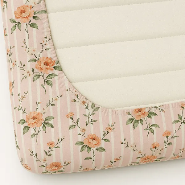 Pink_320_TC_Stripped_Fitted_Bedsheet_King_Size_With_2__Pillow_Covers_|_Cotton_Microfiber_King_Size_Bedsheet