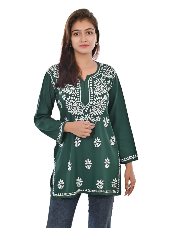 Graceful_Rayon_Chikankari_Short_Top_–_Light,_Breezy_&_Beautiful