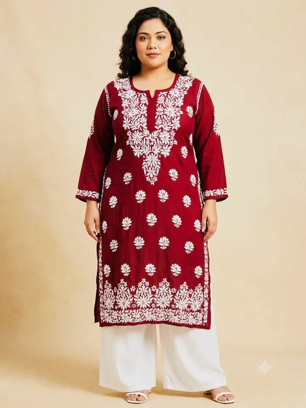 Authentic_Lucknowi_Modal_Chikankari_Kurti